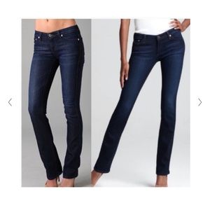 AG BALLAD SLIM BOOT BLUE JEANS